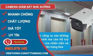 camera giám sát nhà xưởng