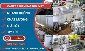 sửa camera giám sát nhà máy