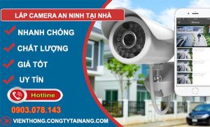 dịch vụ lắp camera an ninh tại nhà