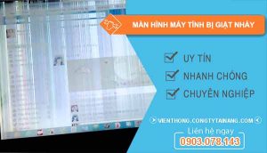 khắc phục màn hình máy tính bị giật nháy