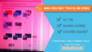 nguyên nhân màn hình máy tính bị ám hồng