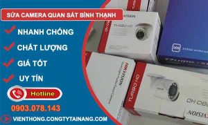 Sửa Camera Quan Sát Quận Bình Thạnh