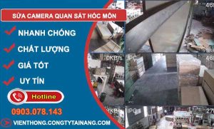 Sửa Camera Quan Sát Tại Hóc Môn