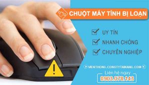 chuột máy tính bị loạn