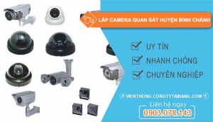 dịch vụ lắp camera quan sát huyện bình chánh