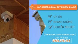 dịch vụ lắp camera quan sát huyện nhà bè