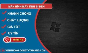 nguyên nhân màn hình máy tính bị đen