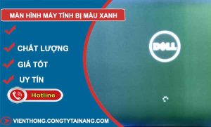 nguyên nhân màn hình máy tính bị màu xanh