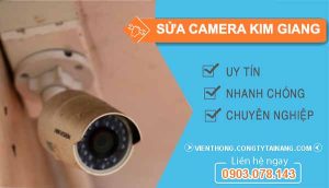 thợ sửa camera kim giang