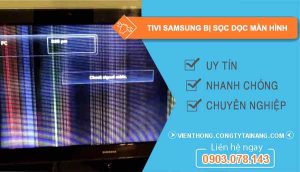 tivi samsung bị sọc dọc màn hình