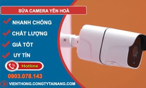 dịch vụ sửa camera yên hoà