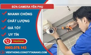 dịch vụ sửa camera yên phụ