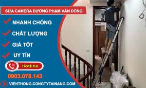 thợ sửa camera trên đường văn đồng