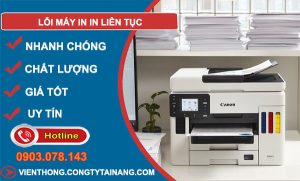 nguyên nhân lỗi máy in in liên tuc