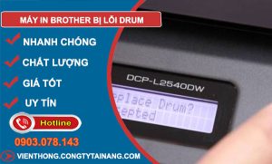nguyên nhân máy in brother bị lỗi drum