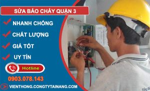 Sửa Báo Cháy Quận 3