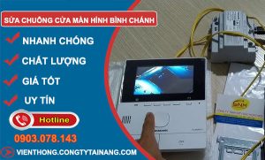 Sửa Chuông Cửa Màn Hình Bình Chánh