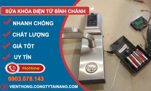 Sửa Khóa Điện Tử Bình Chánh