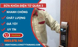 Sửa Khóa Điện Tử Quận 3