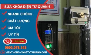 Sửa Khóa Điện Tử Quận 6