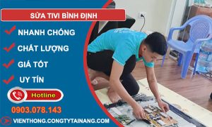 sửa tivi tại bình định