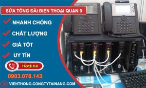 sữa tổng đài quận 9