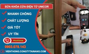 thợ sửa khoá cửađiện tử unicor