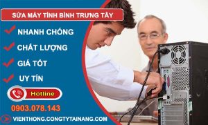 thợ sửa máy tính bình trưng tây