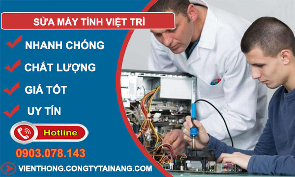 Sửa Máy Tính Tại Việt Trì