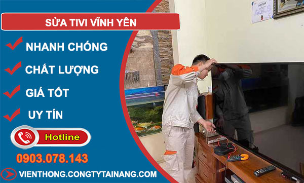Sửa Tivi Tại Vĩnh Yên