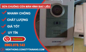 Sửa Chuông Cửa Màn Hình Bạc Liêu