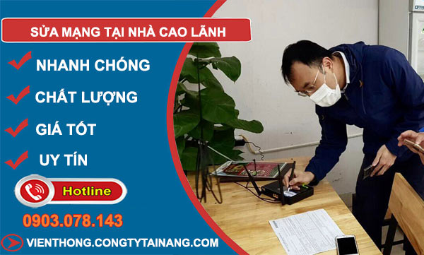 Sửa Mạng Tại Nhà Cao Lãnh