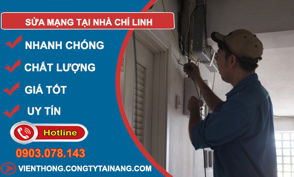 Sửa Mạng Tại Nhà Chí Linh
