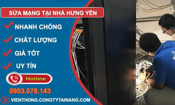Sửa Mạng Tại Nhà Hưng Yên