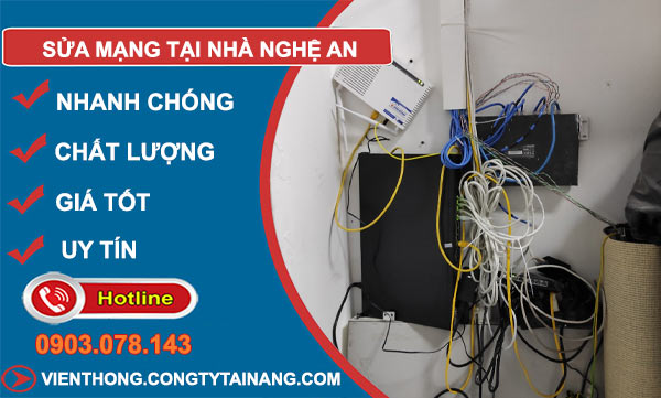 Sửa Mạng Tại Nhà Nghệ An