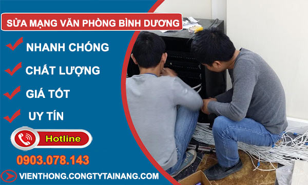 Sửa Mạng Văn Phòng Bình Dương