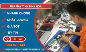 sửa máy tính bình hoà