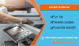 thợ sửa máy in bình an