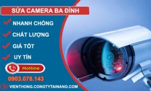 dịch vụ sửa camera ba đình