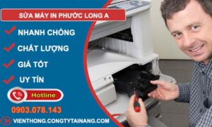 dịch vụ sửa máy in phước long a
