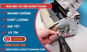 dịch vụ sửa máy in tân hưng thuận