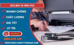 dịch vụ sửa máy in vĩnh phú