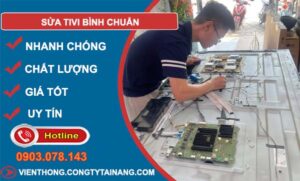 dịch vụ sửa tivi bình chuẩn
