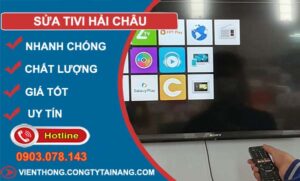 dịch vụ sửa tivi hải châu