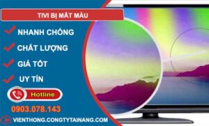 nguyên nhân tivi bị mất màu