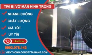 nguyên nhân tivi bị vỡ màn hình trong