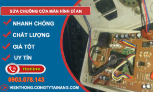 Sửa Chuông Cửa Màn Hình Dĩ An