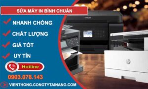 sửa máy in bình chuẩn