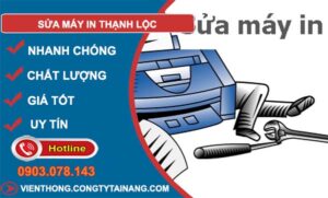 sửa máy in thạnh lộc