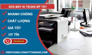 sửa máy in trung mỹ tây